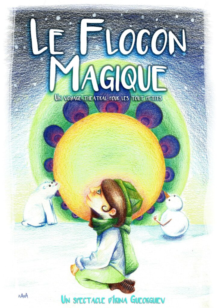 Affiche du spectacle Le Flocon magique à la Comédie du Finistère