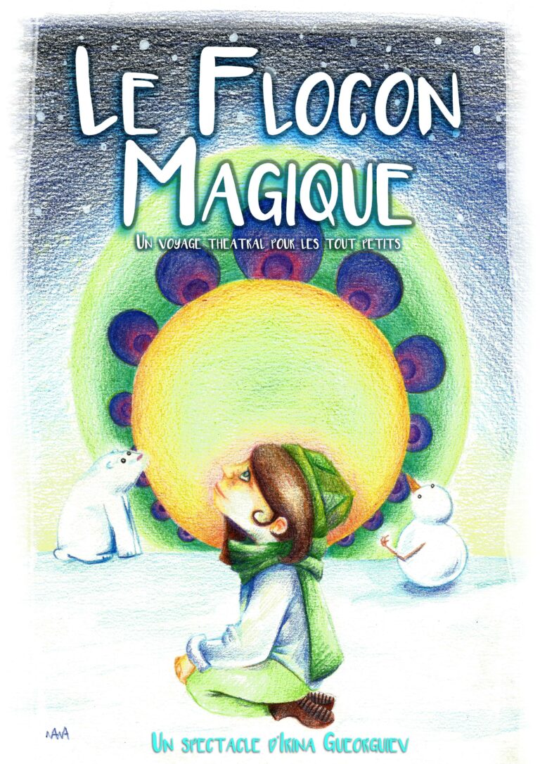 Affiche du spectacle Le Flocon magique à la Comédie du Finistère