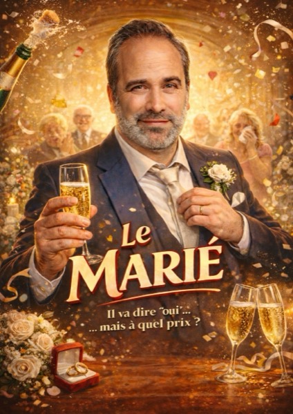 Affiche du spectacle Arnaud de Montlivault : Le Marié à la Comédie du Finistère