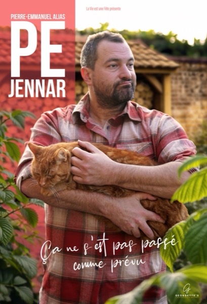 Affiche du spectacle PE Jennar — Ça ne s&rsquo;est pas passé comme prévu à la Comédie du Finistère