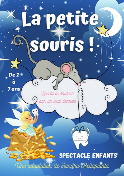 Affiche du spectacle La petite souris à la Comédie du Finistère