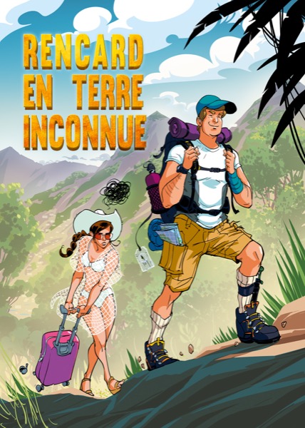 Affiche du spectacle Rencard en terre inconnue à la Comédie du Finistère