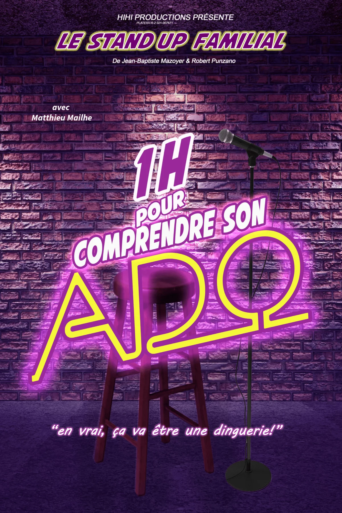 Affiche 1 heure pour comprendre son ado