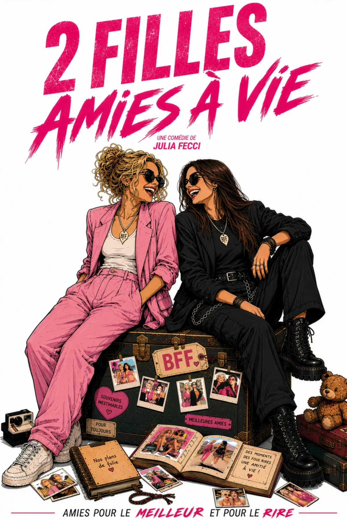 Affiche 2 filles amies à vie