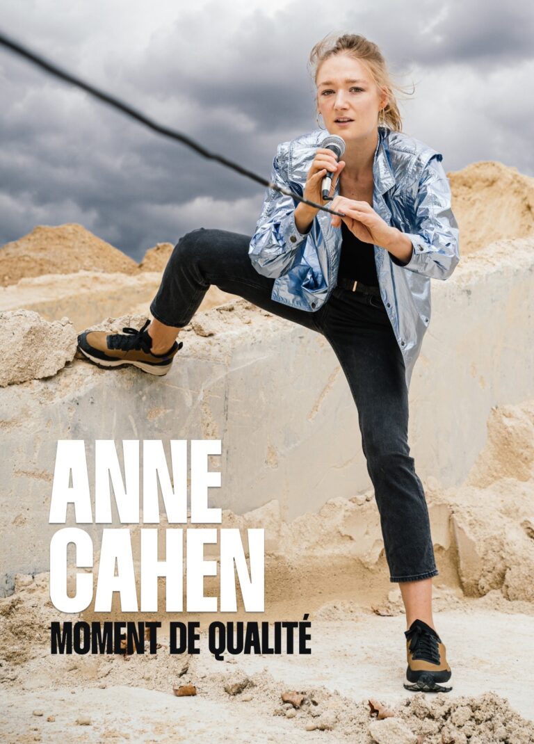 Affiche du spectacle Anne Cahen dans Moment de qualité à la Comédie du Finistère
