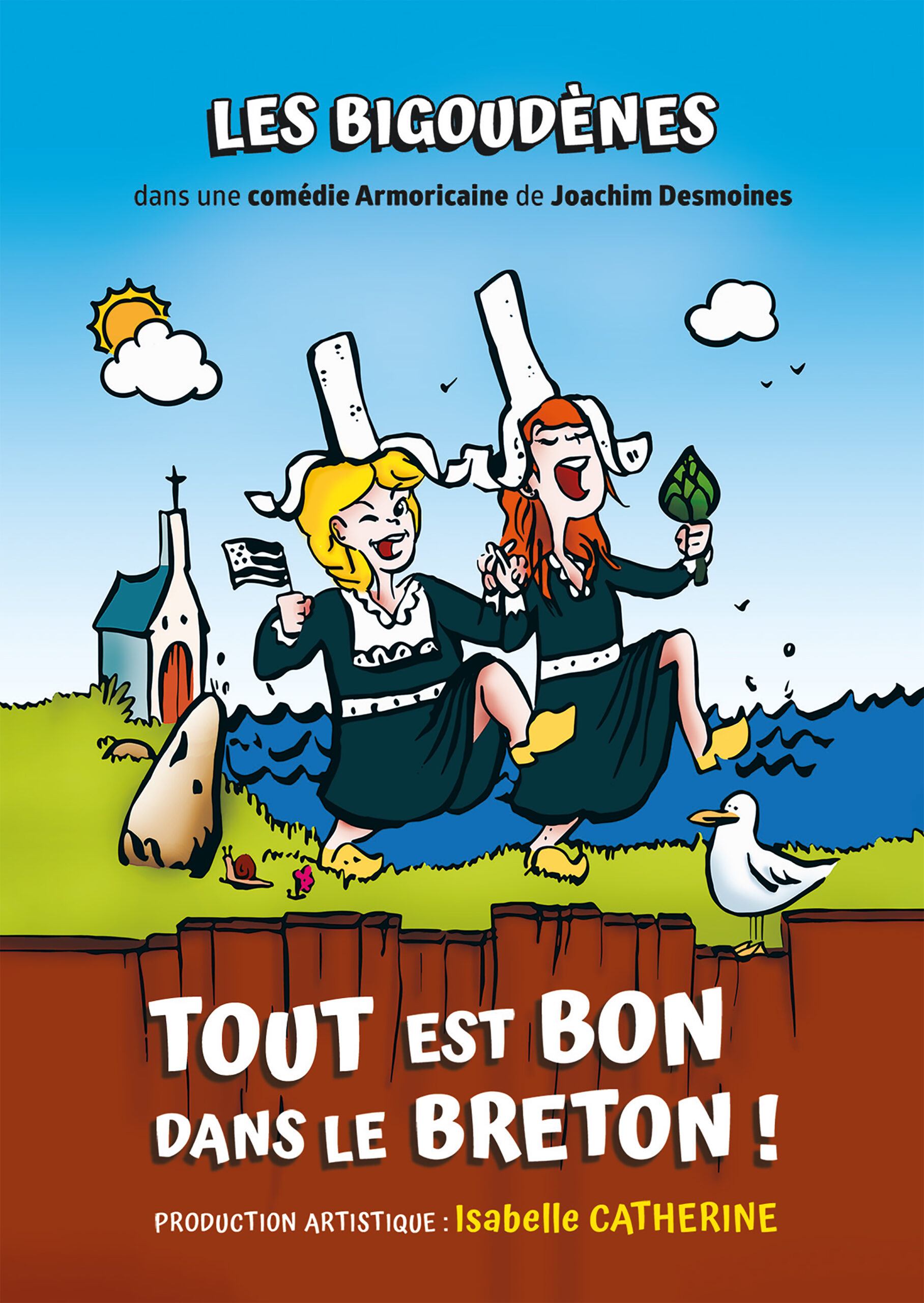 Affiche du spectacle Tout est bon dans Le Breton ! à la Comédie du Finistère