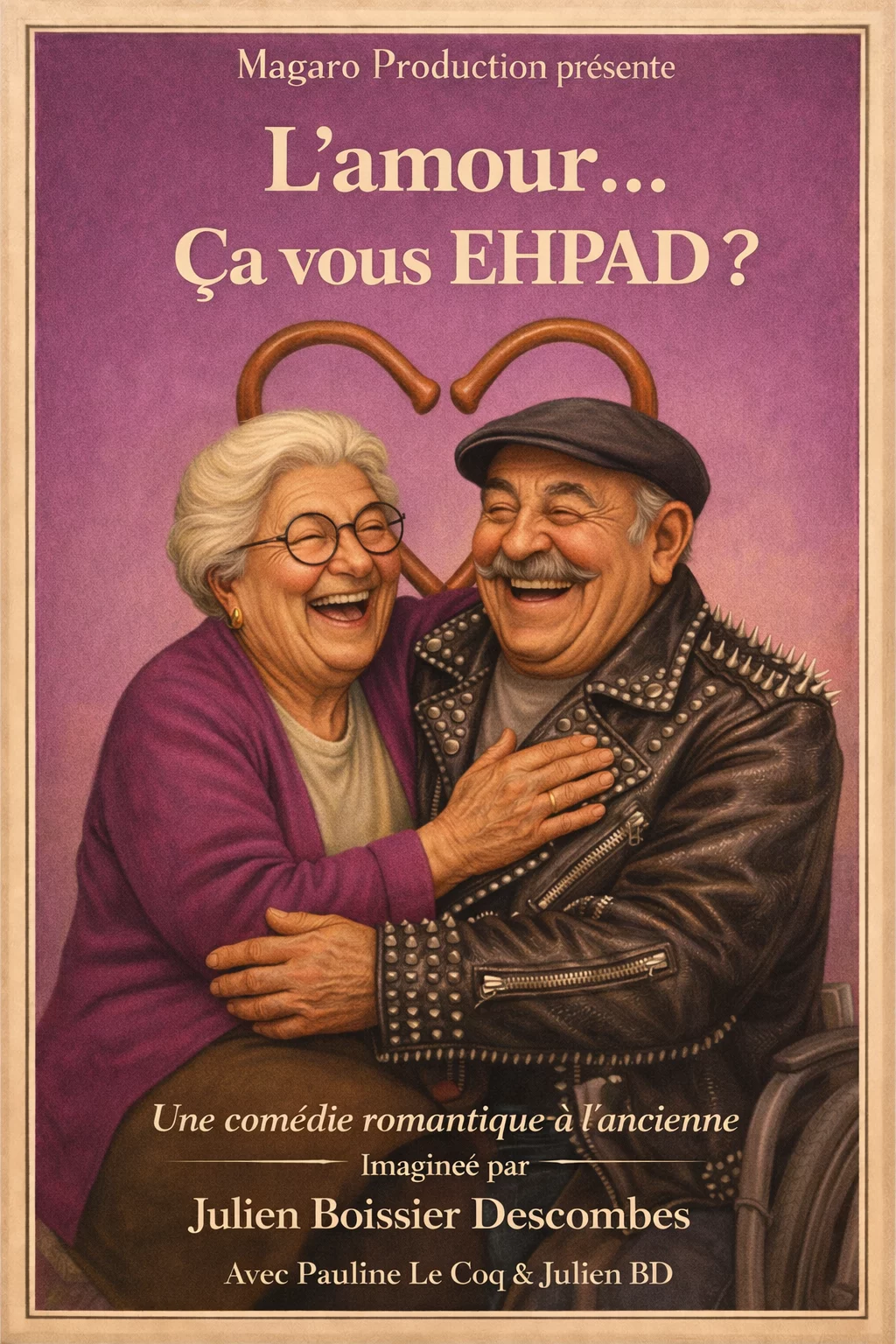 Affiche L’amour… Ça vous EHPAD ?