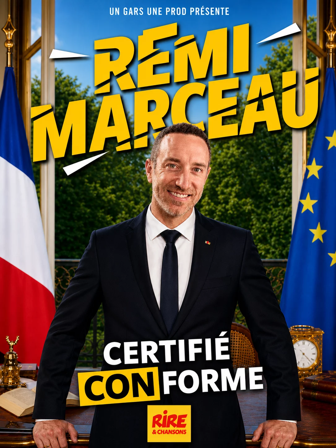 Affiche Rémi Marceau : Certifié conforme aux originaux
