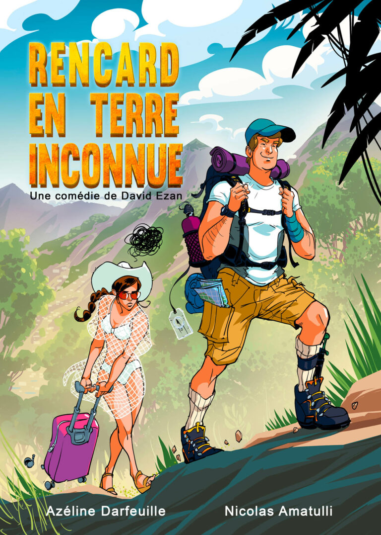 Affiche du spectacle Rencard en terre inconnue à la Comédie du Finistère