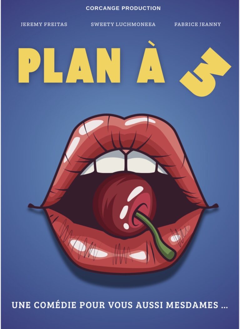 Affiche du spectacle Plan à 3 à la Comédie du Finistère