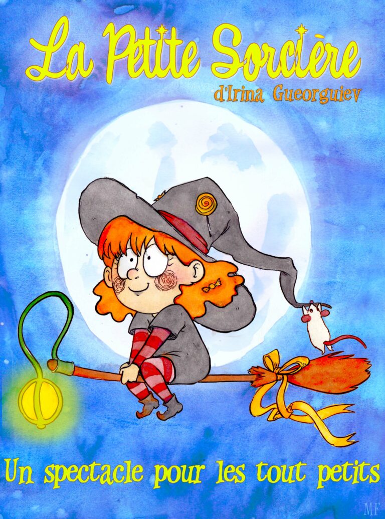 Affiche du spectacle La petite sorcière à la Comédie du Finistère