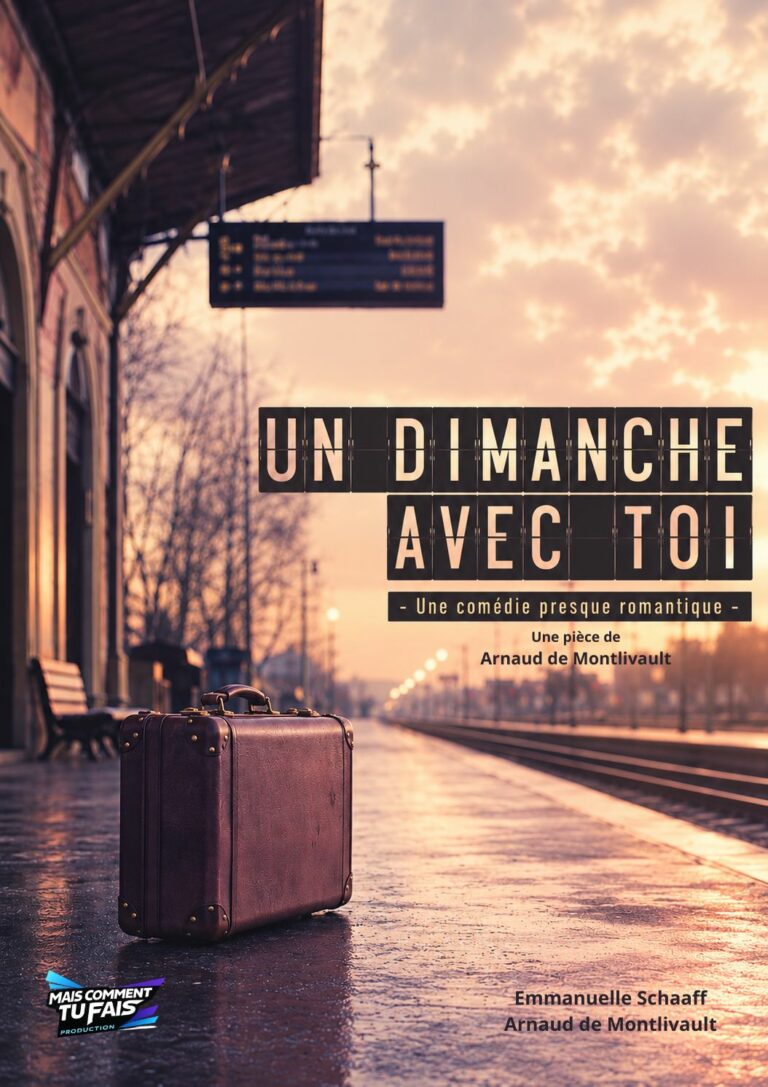 Affiche du spectacle Un dimanche avec toi à la Comédie du Finistère