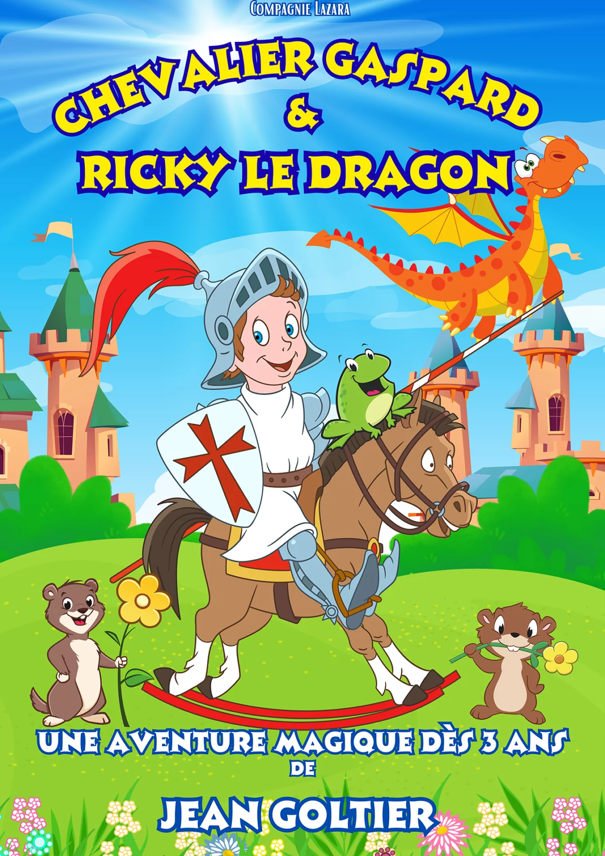 Affiche Chevalier Gaspard et Ricky le Dragon
