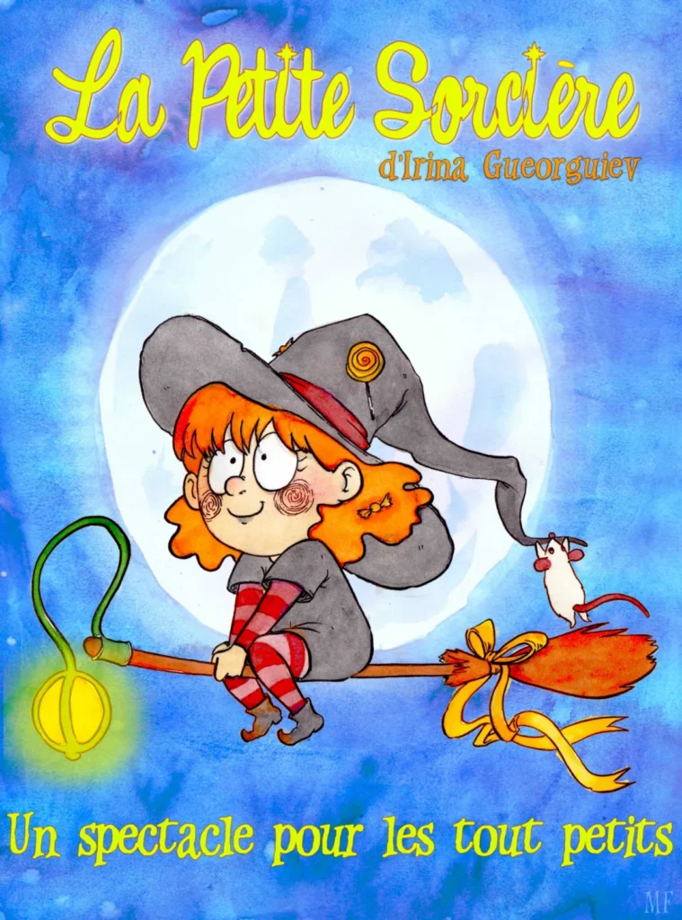 Affiche du spectacle La petite sorcière à la Comédie du Finistère
