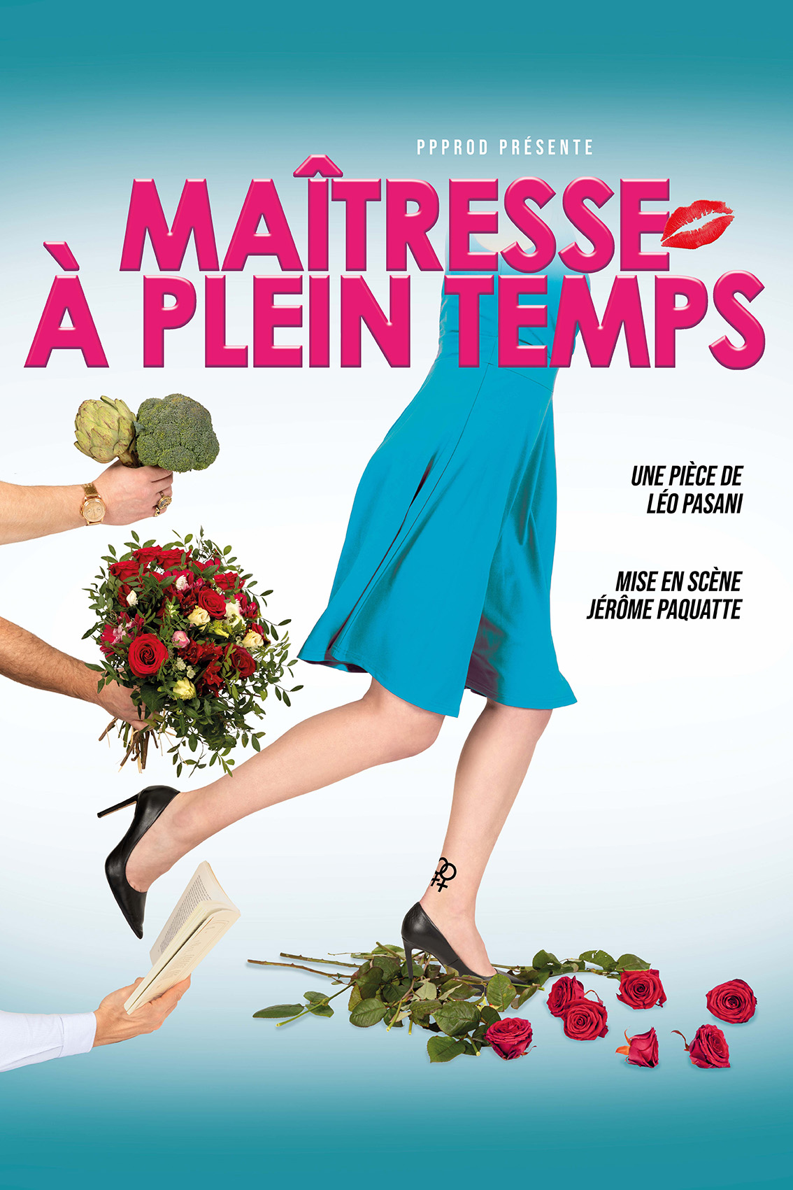 Affiche du spectacle Maîtresse à plein temps à la Comédie du Finistère
