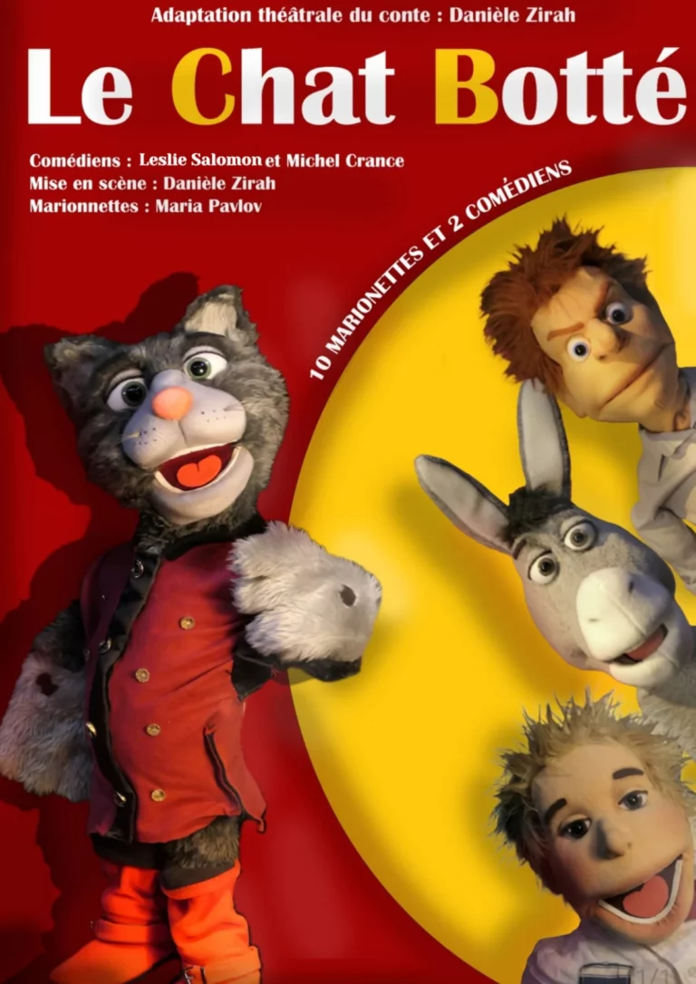 Affiche du spectacle Un chat botté à la Comédie du Finistère