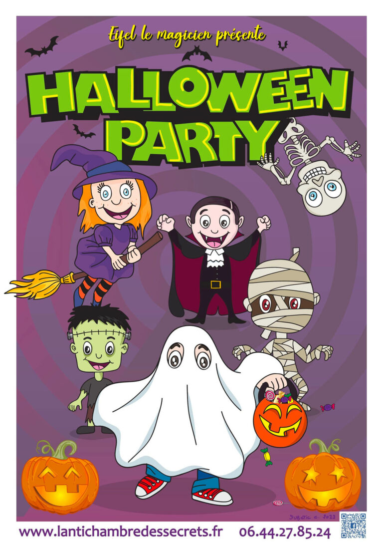Affiche du spectacle Halloween Party à la Comédie du Finistère