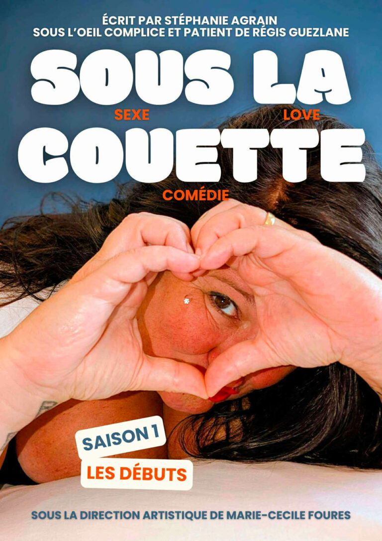Affiche du spectacle Sous la couette à la Comédie du Finistère
