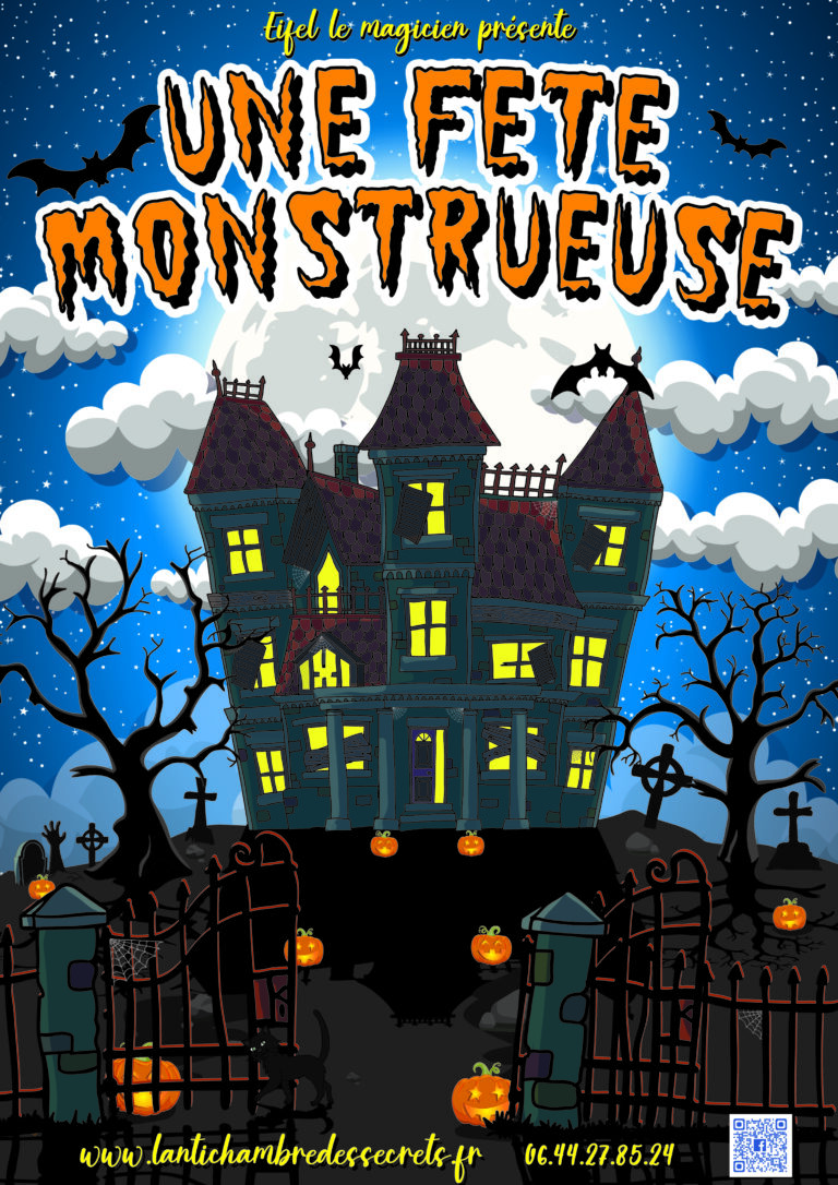 Affiche du spectacle Une fête monstrueuse à la Comédie du Finistère