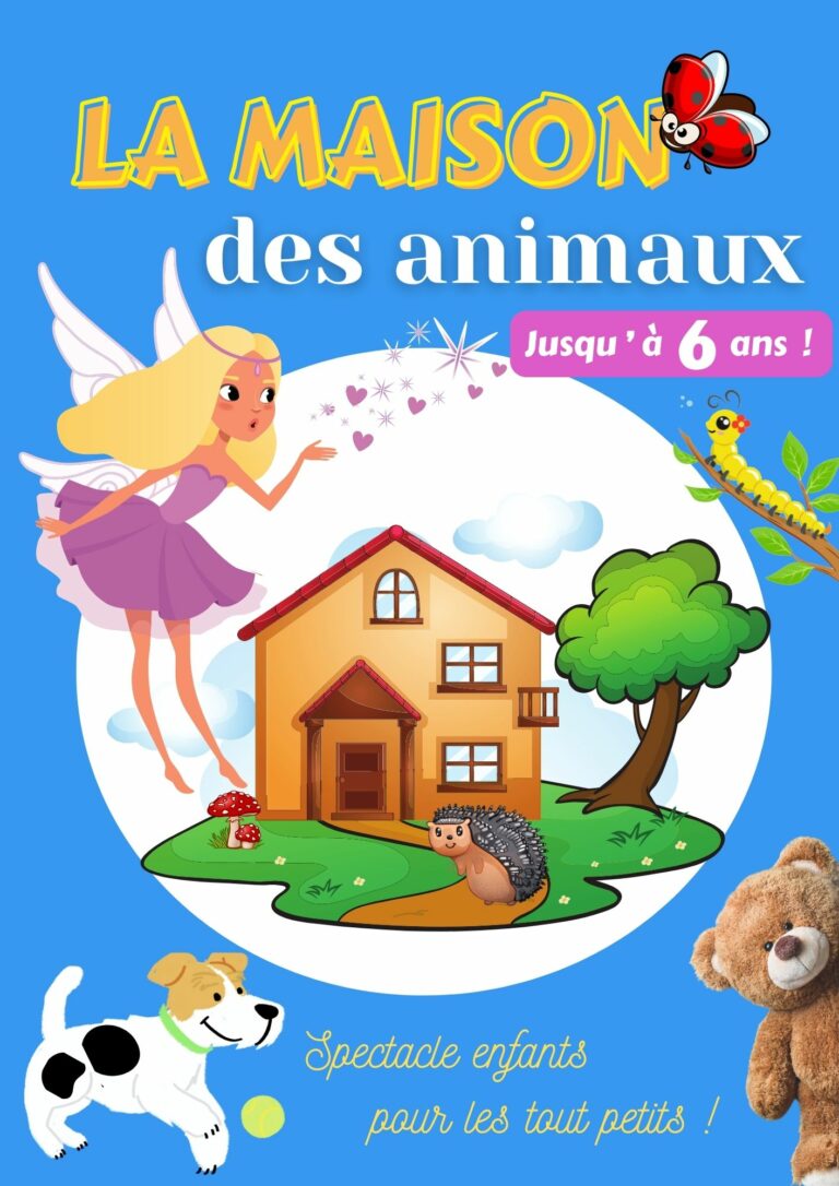 Affiche du spectacle La maison des animaux à la Comédie du Finistère
