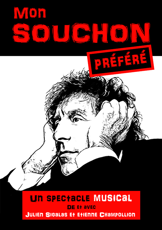 Affiche du spectacle Mon Souchon préféré à la Comédie du Finistère