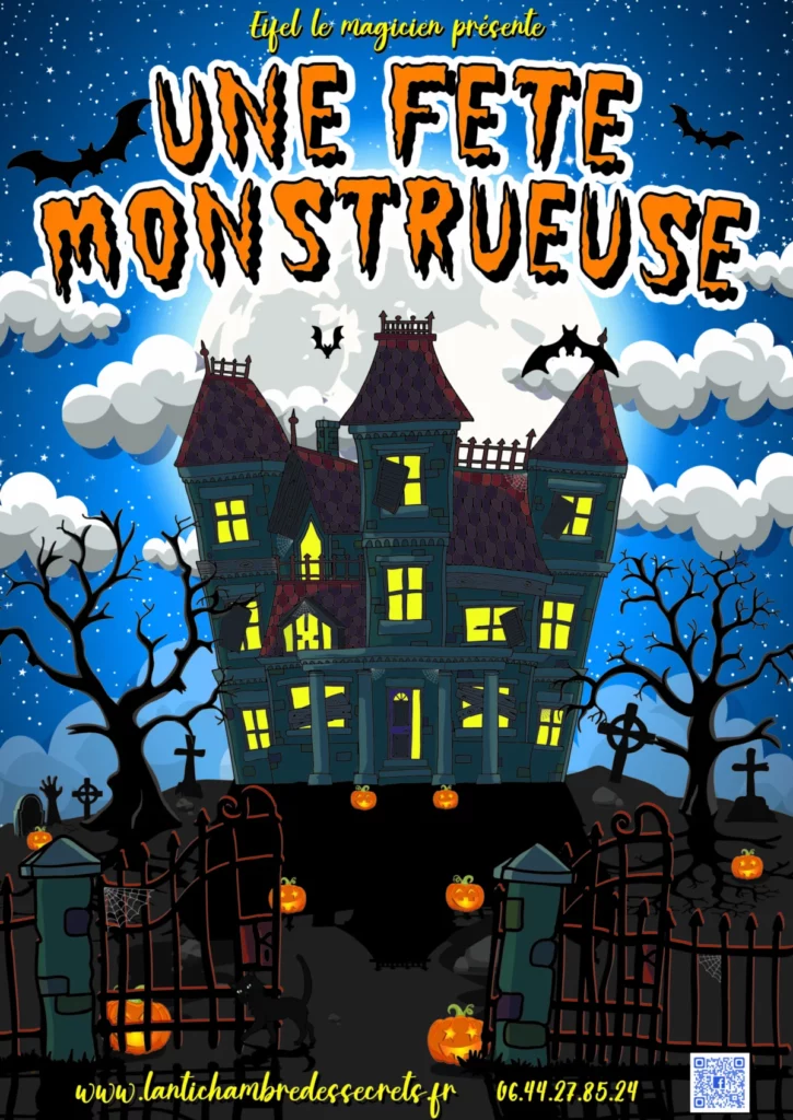 Affiche du spectacle Une fête monstrueuse à la Comédie du Finistère